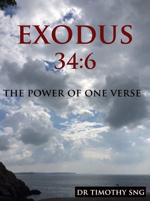 cover image of The Power of One Verse Exodus 34